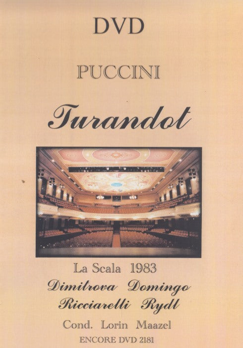 Turandot / Puccini: La Scala, 1983