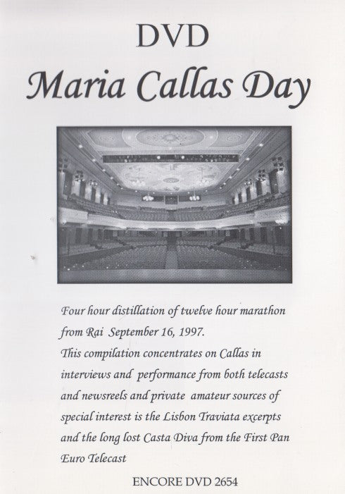 Maria Callas Day