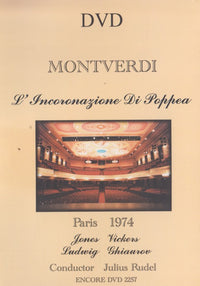 Monteverdi: L'Incoronazione Di Poppea: Paris 1974