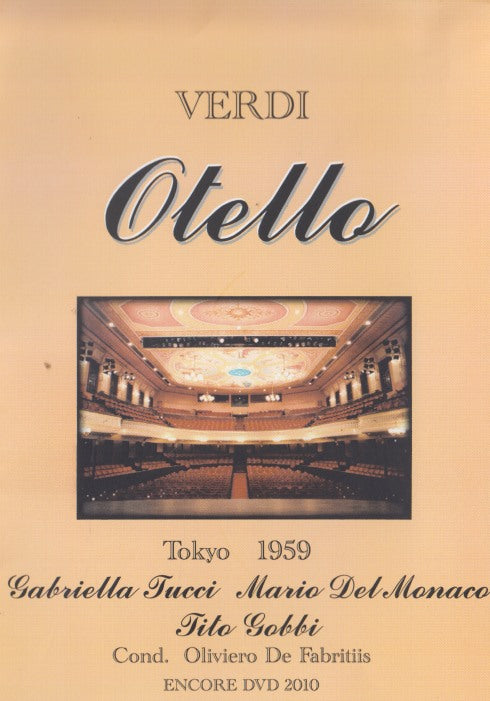 Verdi: Otello: Tokyo 1959