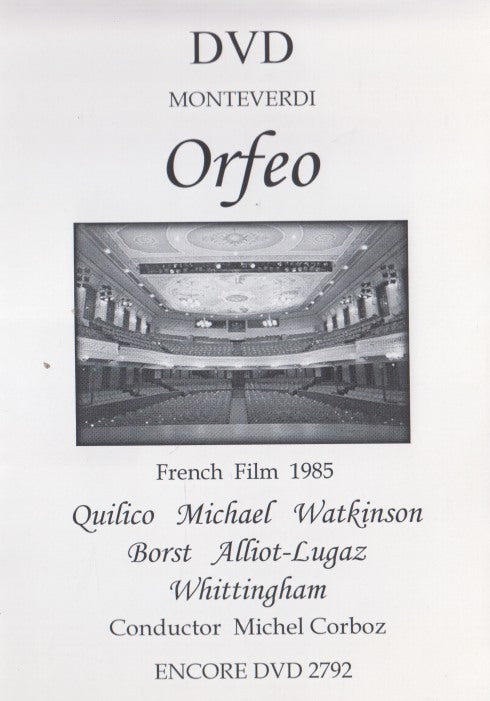 Monteverdi: Orfeo