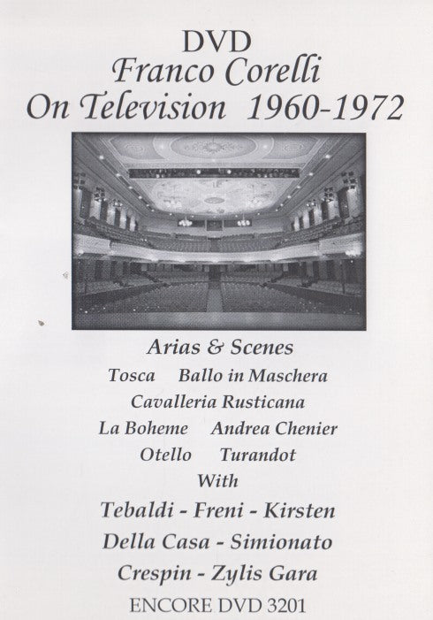 Franco Corelli: On Television 1960-1972