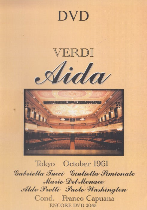 Verdi: Aida: Tokyo October 1961