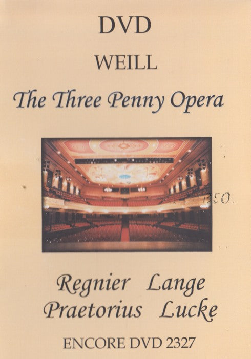 Weill: The Three Penny Opera