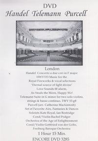 Handel Telemann Purcell: London