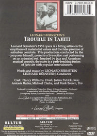 Leonard Bernstein's Trouble In Tahiti: An Opera In Seven Scenes