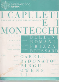 I Capuleti E I Montecchi 2-Disc Set w/ Booklet