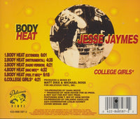 Jesse Jaymes: Body Heat 6-Track w/ Back Artwork
