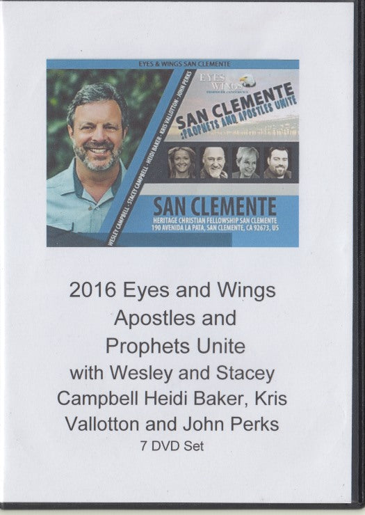 2016 Eyes And Wings: Apostles And Prophets Unite 7-Disc Set