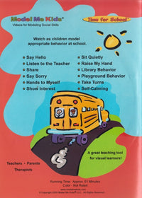 Model Me Kids: Time For School DVD & CD