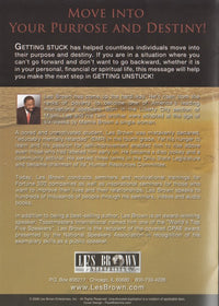 Getting Unstuck: Move Into Your Purpose And Destiny!
