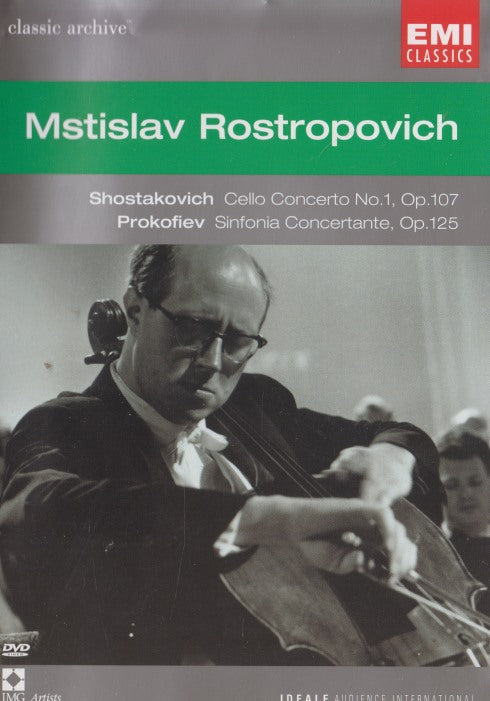 Mstislav Rostropovich: Shostakovich / Prokofiev w/ Booklet