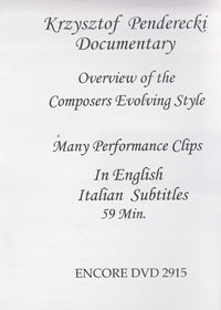 Krzysztof Penderecki Documentary