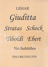 Lehar: Giuditta: 1970