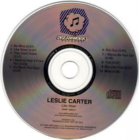 Leslie Carter: Like Wow! Advance Promo w/ Back Artwork - NeverDieMedia