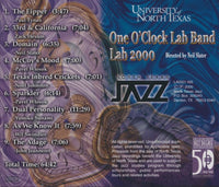 One O'Clock Lab Band: Lab 2000