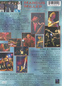 Marcus Miller: Master Of All Trades Incomplete 1-Disc Set