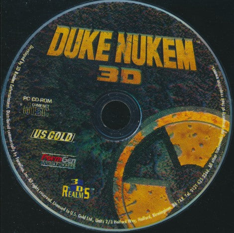 Duke Nukem 3D w/ Duke Nukem I & II & No Artwork