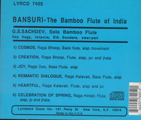 G.S. Sachdev: Bansuri: The Bamboo Flute Of India