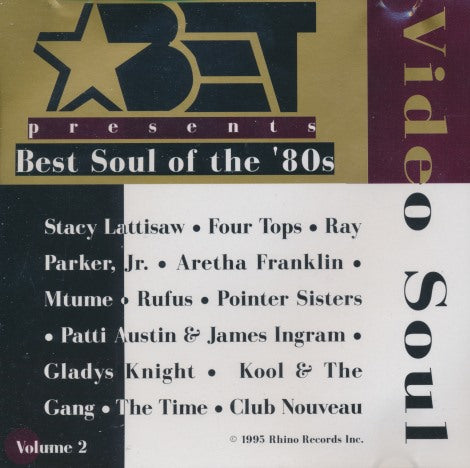 BET Presents: Best Soul Of The '80s: Video Soul Volume 2