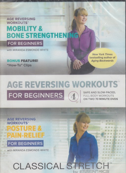 Classical Stretch: Age Reversing Workouts: Mobility & Bone Strengthening / Posture & Pain-Relief 2-Disc Set