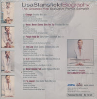 Lisa Stansfield: Biography: The Greatest Hits Exclusive Remix Sampler 7-Track Promo