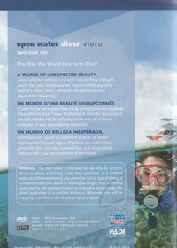 Padi Open Water Diver Video 2014/2015 2-Disc Set