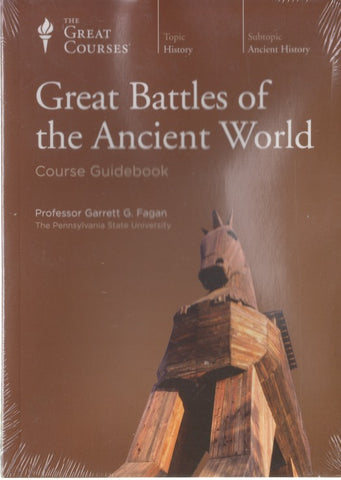 The Great Courses: Great Battles Of The Ancient World 4-Disc Set w/ Course Guidebook