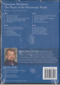 The Great Courses: Quantum Mechanics: The Physics Of The Microscopic World 4-Disc Set w/ Course Guidebook