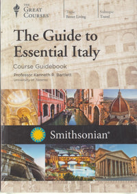 The Great Courses: The Guide To Essential Italy 6-Disc Set w/ Course GuideBook