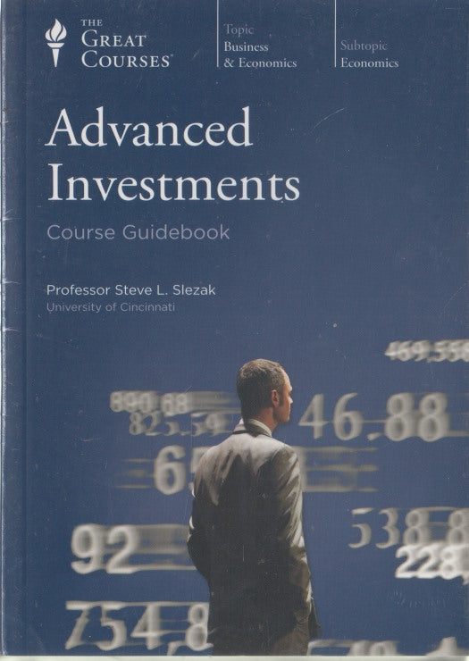 The Great Courses: Advanced Investments 4-Disc Set w/ Course Guidebook
