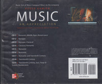 Music: An Appreciation Tenth Edition / Seventh Brief Edition 9-Disc Set