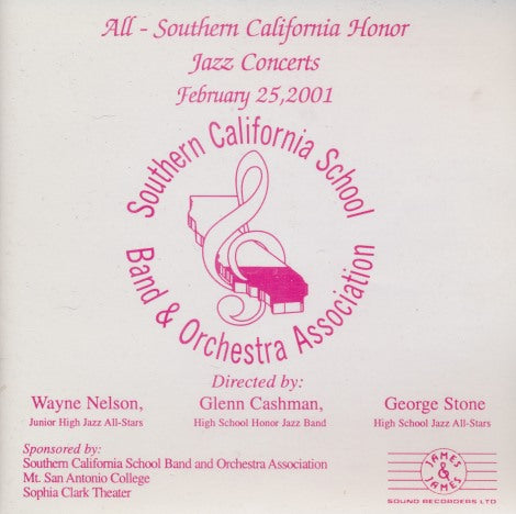 All Southern California Honor Jazz Concerts: February 25, 2001 2-Disc Set