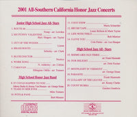 All Southern California Honor Jazz Concerts: February 25, 2001 2-Disc Set
