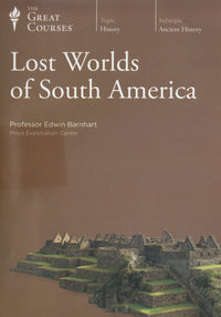 The Great Courses: Lost Worlds Of South America 4-Disc Set