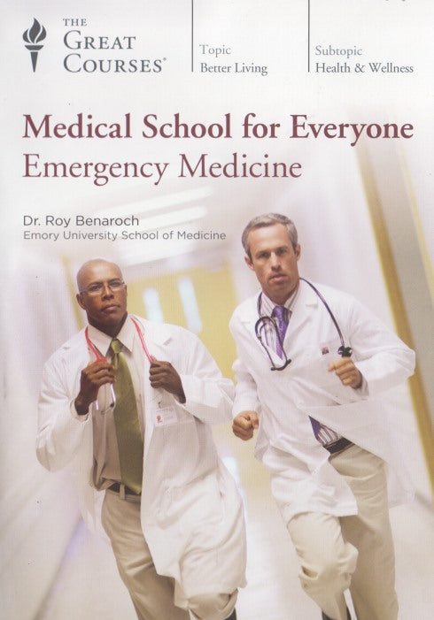 The Great Courses: Medical School For Everyone: Emergency Medicine 4-Disc Set