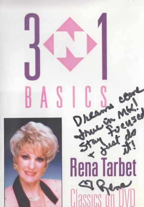 3 N 1 Basics: Classics By Rena Tarbet Signed 3-Disc Set