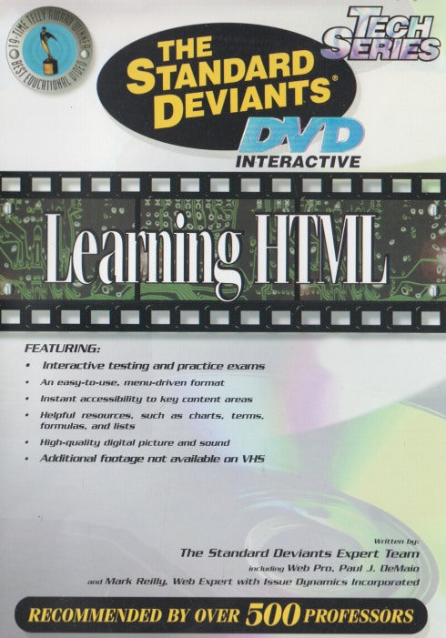 The Standard Deviants: Learning HTML