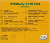 Stephen Schlaks: Europe