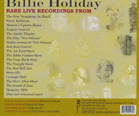 Billie Holiday: Rare Live Recordings 1934-1959 5-Disc Set