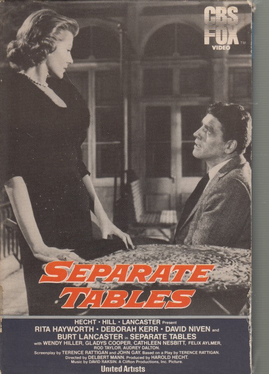 Separate Tables Betamax