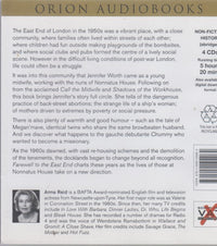 Farewell To The East End Abridged 4-Disc Set
