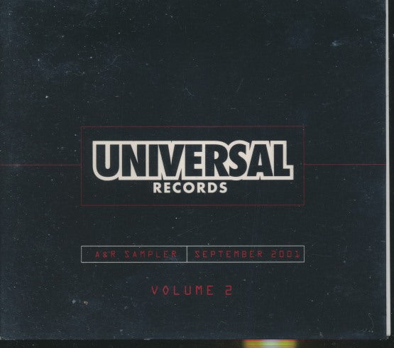 Universal Records: A&R Sampler Volume 2 September 2001 Promo