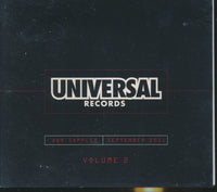 Universal Records: A&R Sampler Volume 2 September 2001 Promo