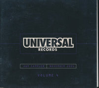 Universal Records: A&R Sampler Volume 4 November 2001 Promo
