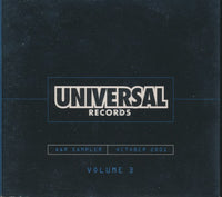 Universal Records: A&R Sampler Volume 3 October 2001 Promo