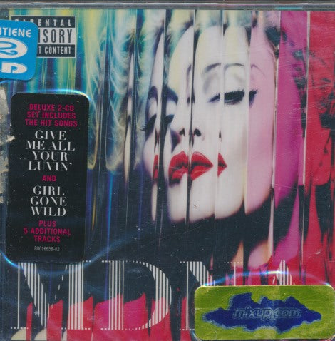 Madonna: MDNA Deluxe Mexico 2-Disc Set w/ Hype Sticker
