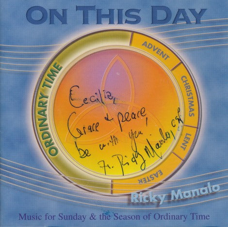 Ricky Manalo: On This Day Signed