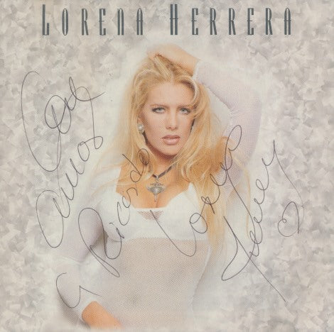 Lorena Herrera: Lorena Herrera Signed