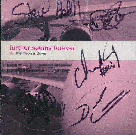 Further Seems Forever: The Moon Is Down Signed w/ Front Artwork